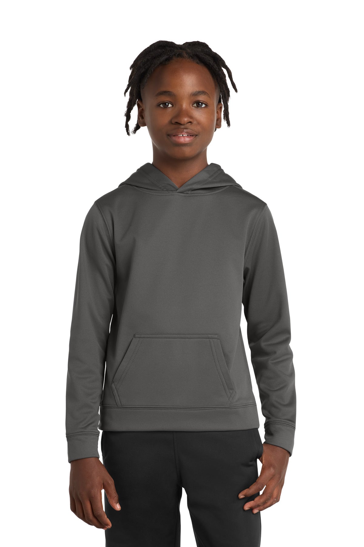 Port & Co™ Youth Performance Fleece Pullover Hooded Sweatshirt. PC590YH
