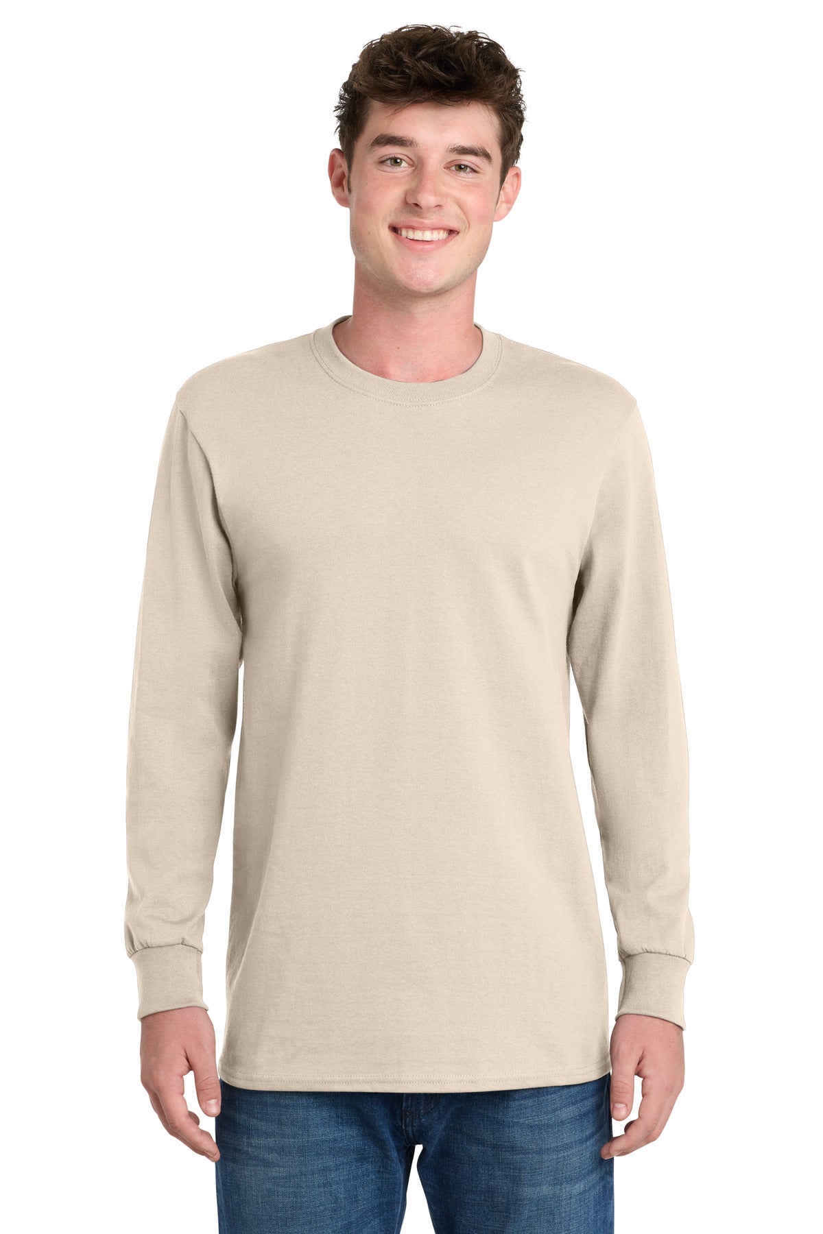 Port & Co™ Tall Long Sleeve Essential Tee. PC61LST