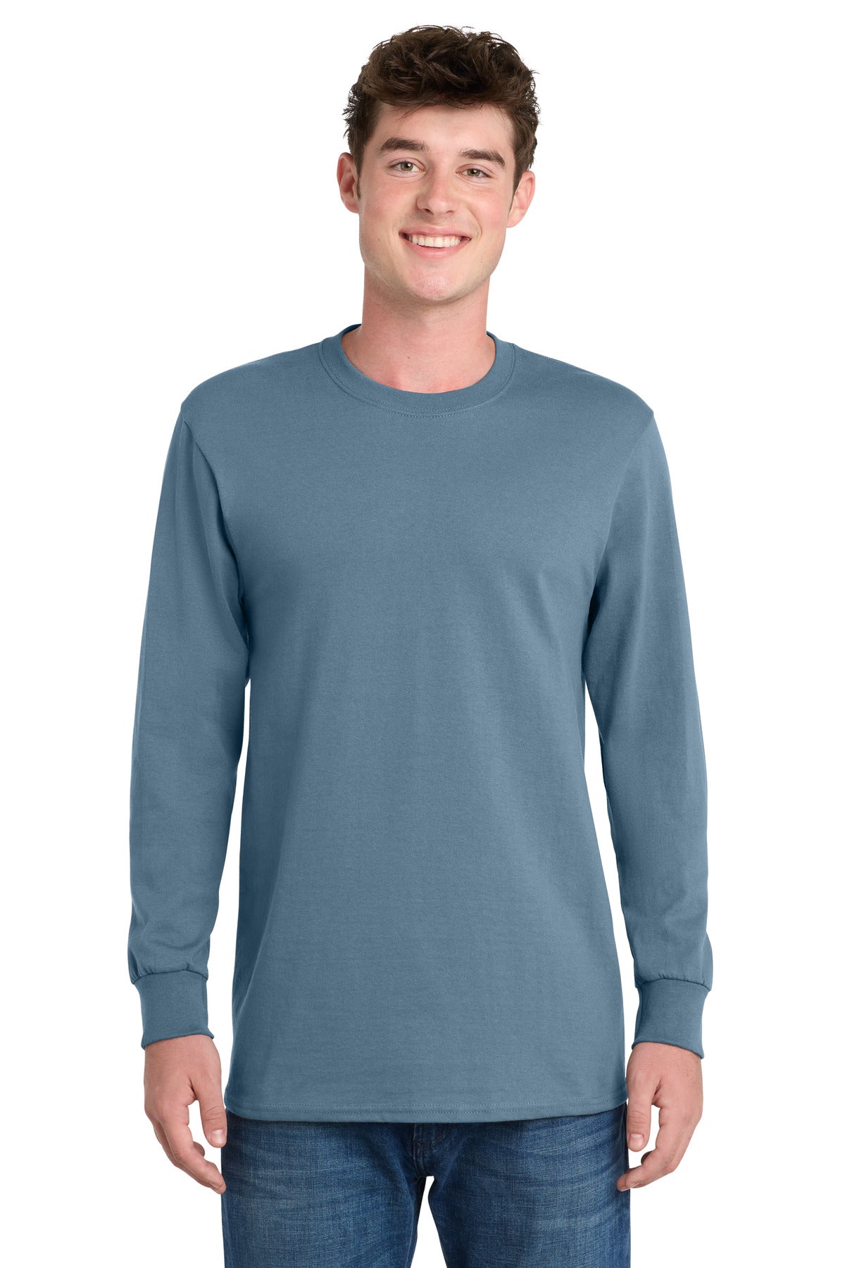 Port & Co™ Tall Long Sleeve Essential Tee. PC61LST