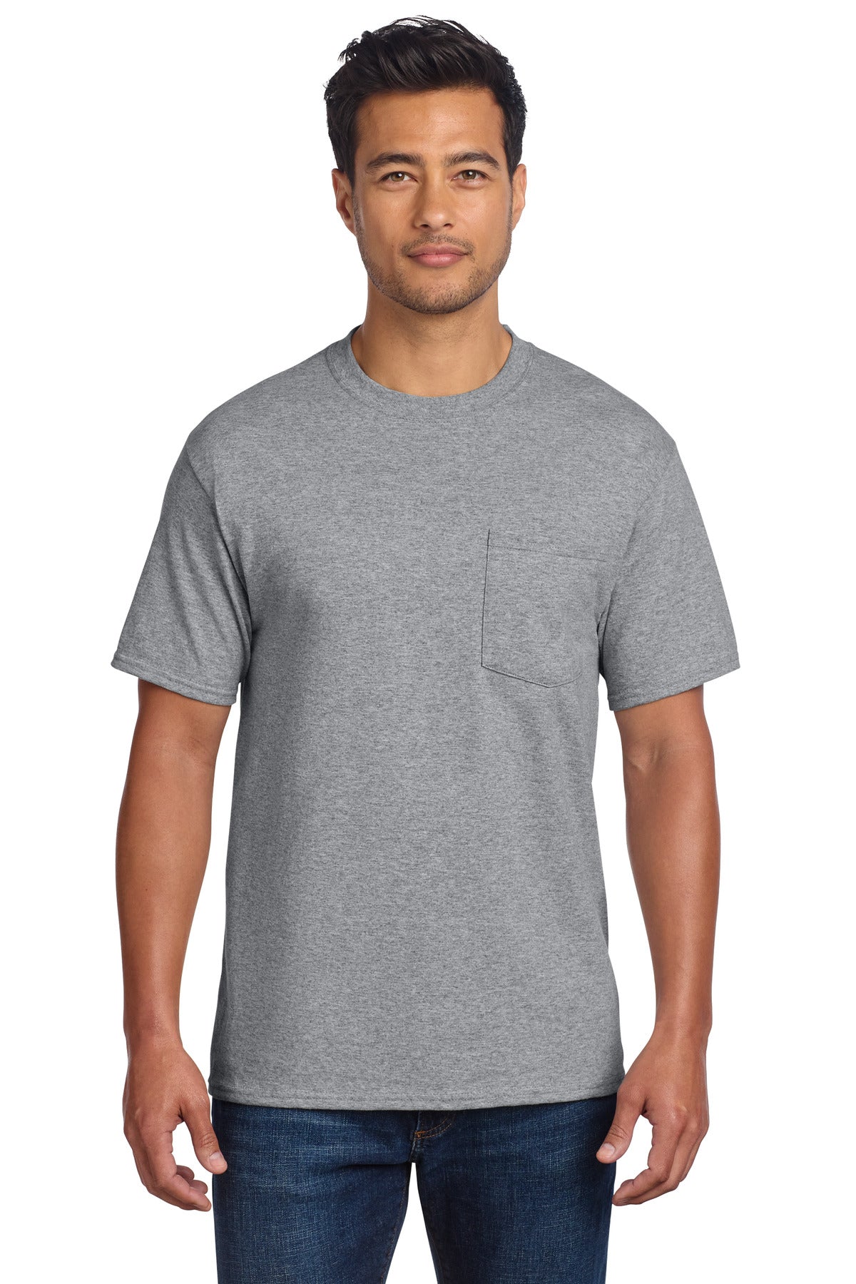 Port & Co™ Essential Pocket Tee. PC61P