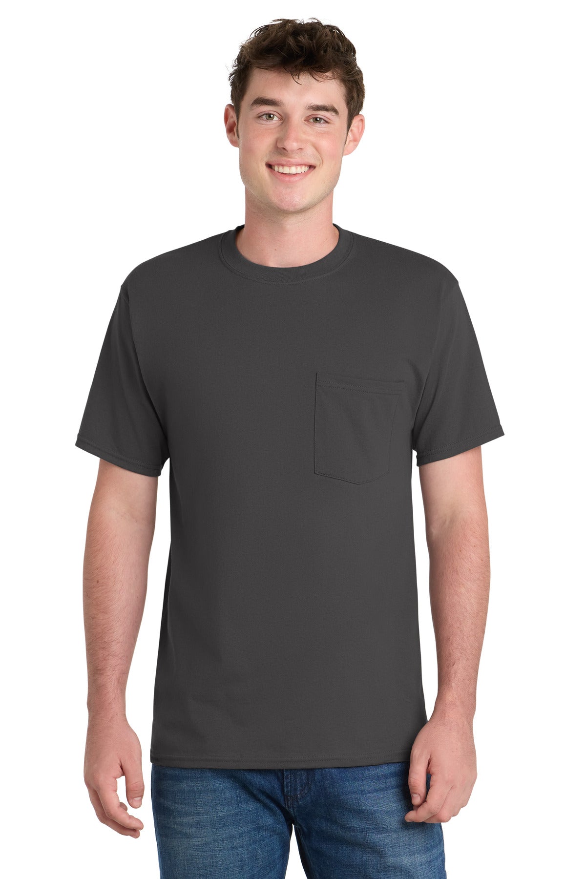 Port & Co™ Essential Pocket Tee. PC61P