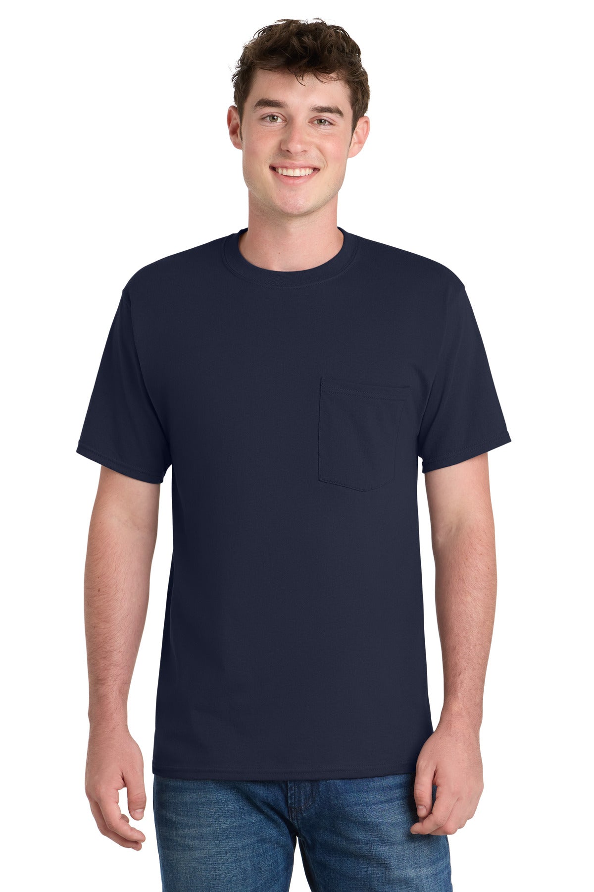 Port & Co™ Essential Pocket Tee. PC61P