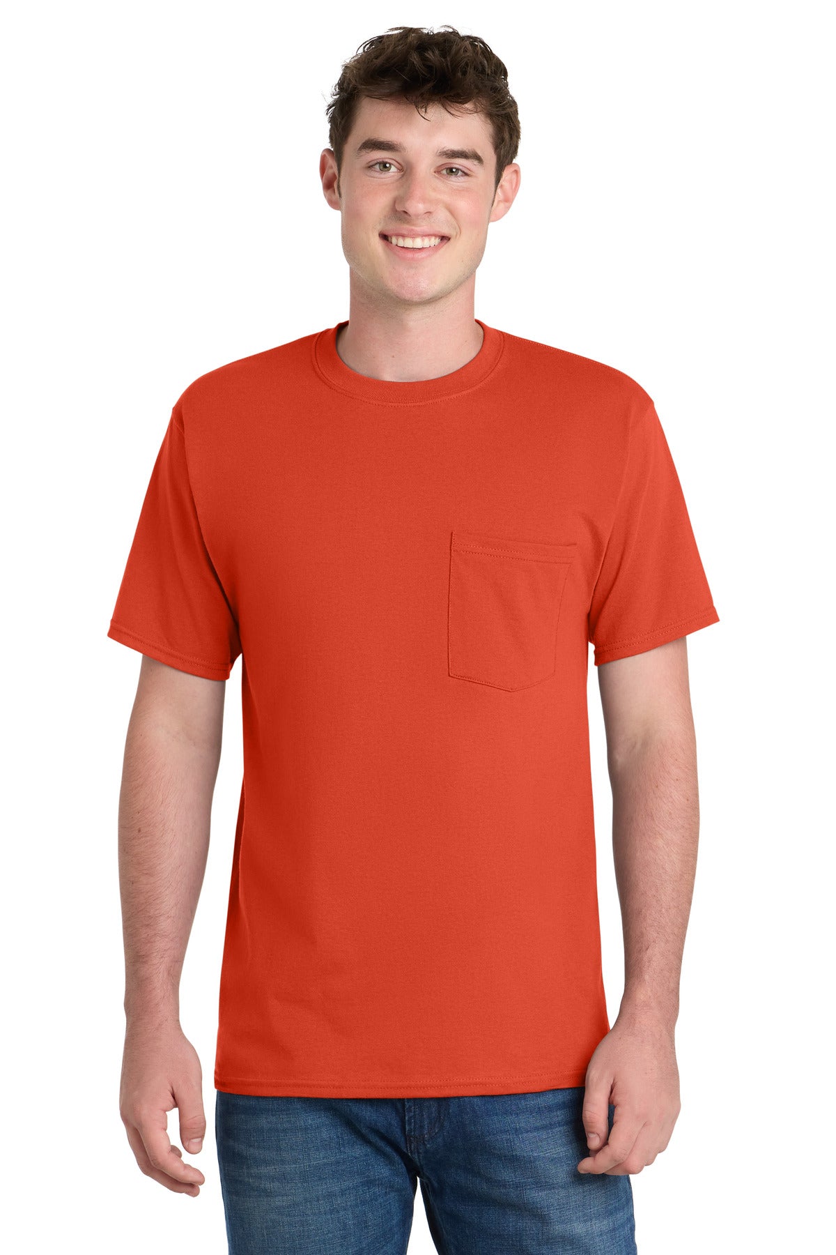 Port & Co™ Essential Pocket Tee. PC61P