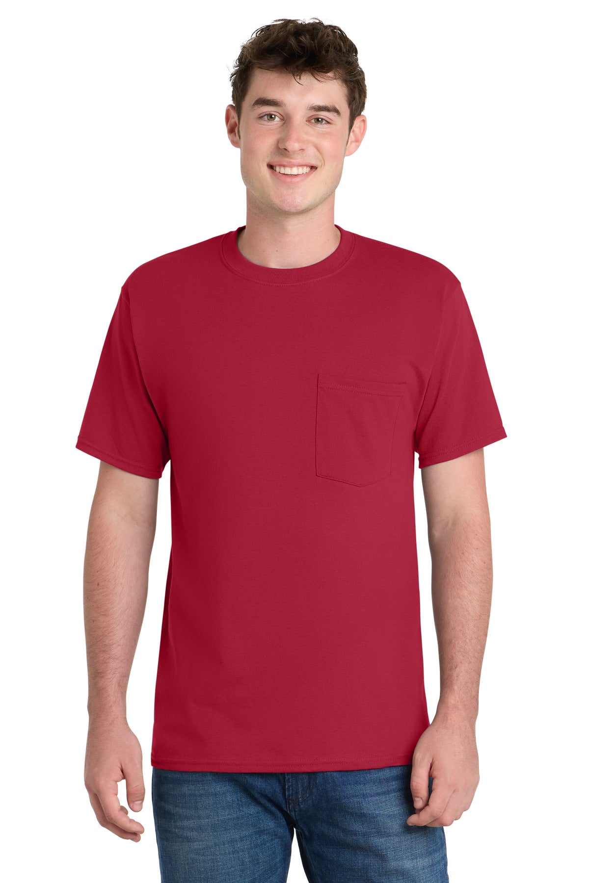 Port & Co™ Essential Pocket Tee. PC61P