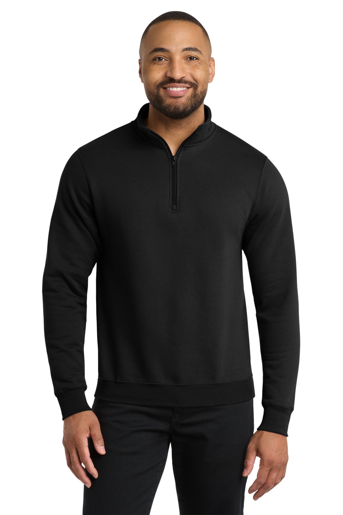 Port & Co™ Core Fleece 1/4-Zip Pullover Sweatshirt PC78Q