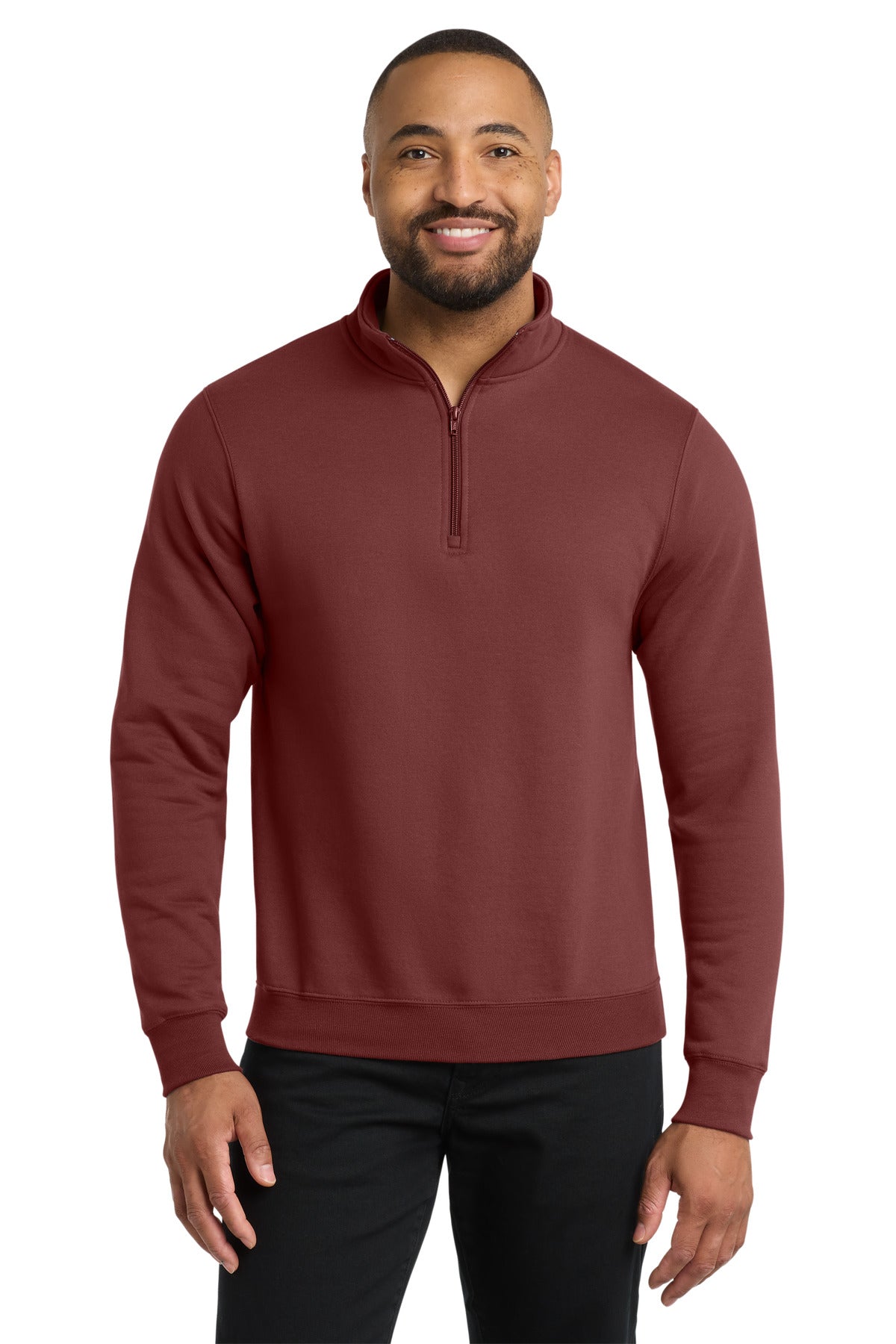 Port & Co™ Core Fleece 1/4-Zip Pullover Sweatshirt PC78Q