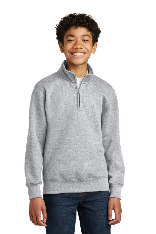 Port & Co™ Youth Core Fleece 1/4-Zip Pullover Sweatshirt PC78YQ