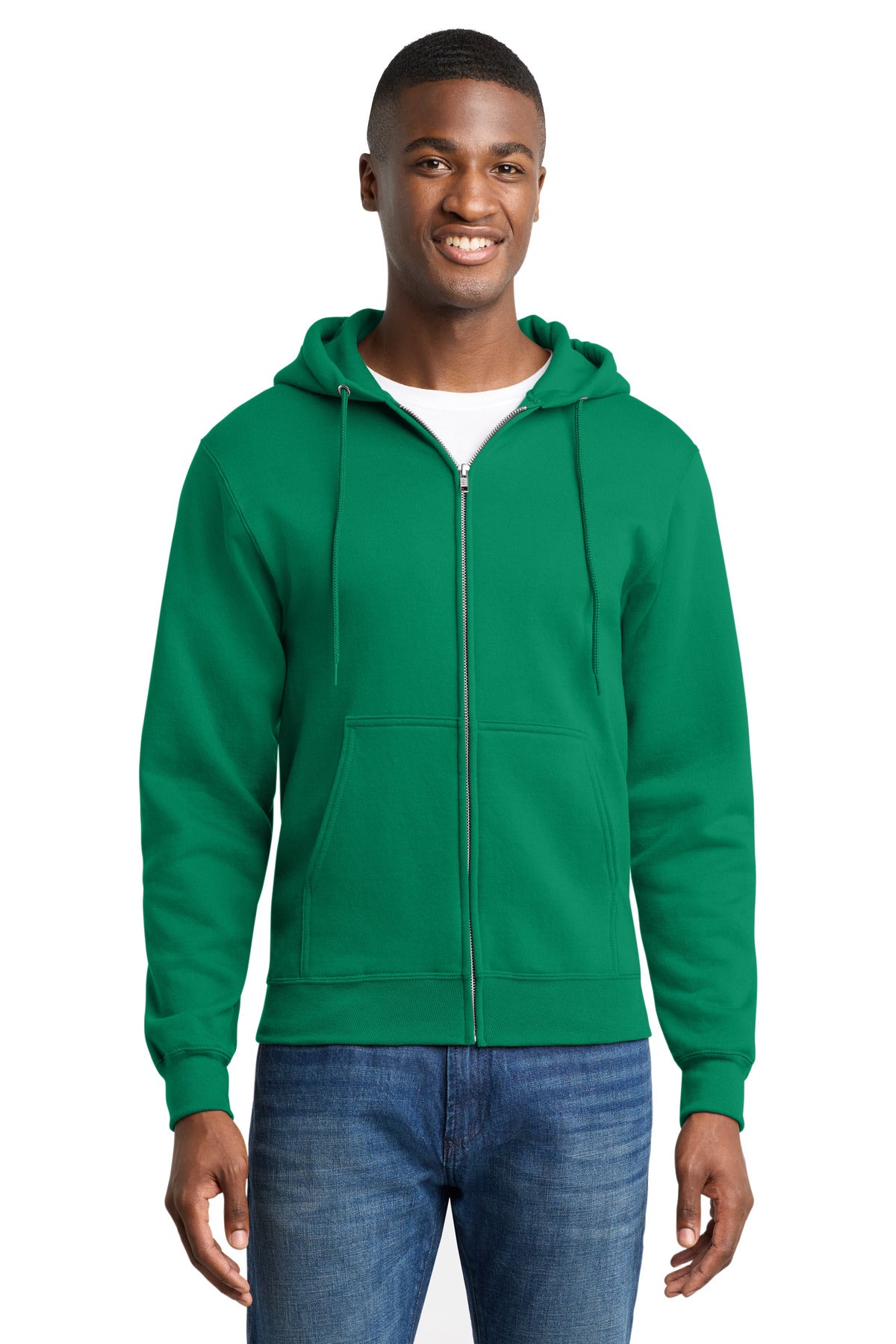 Port & Co™ Core Fleece Full-Zip Hooded Sweatshirt. PC78ZH