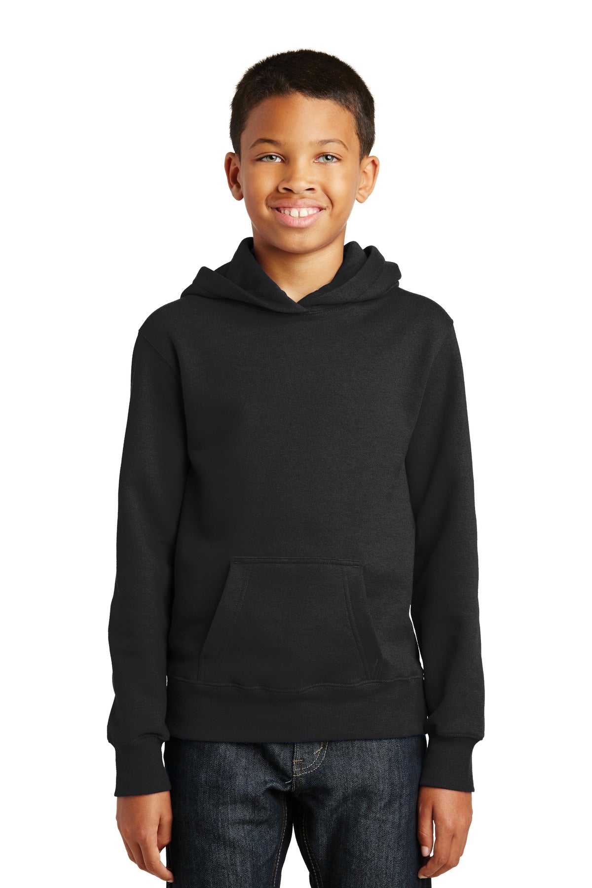 Port & Co™ Youth Fan Favorite Fleece Pullover Hooded Sweatshirt. PC850YH