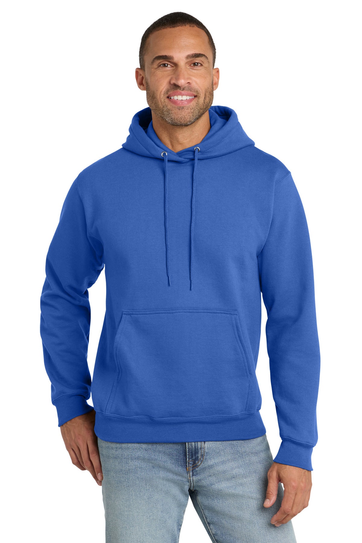 Port & Co™ Tall Essential Fleece Pullover Hooded Sweatshirt. PC90HT