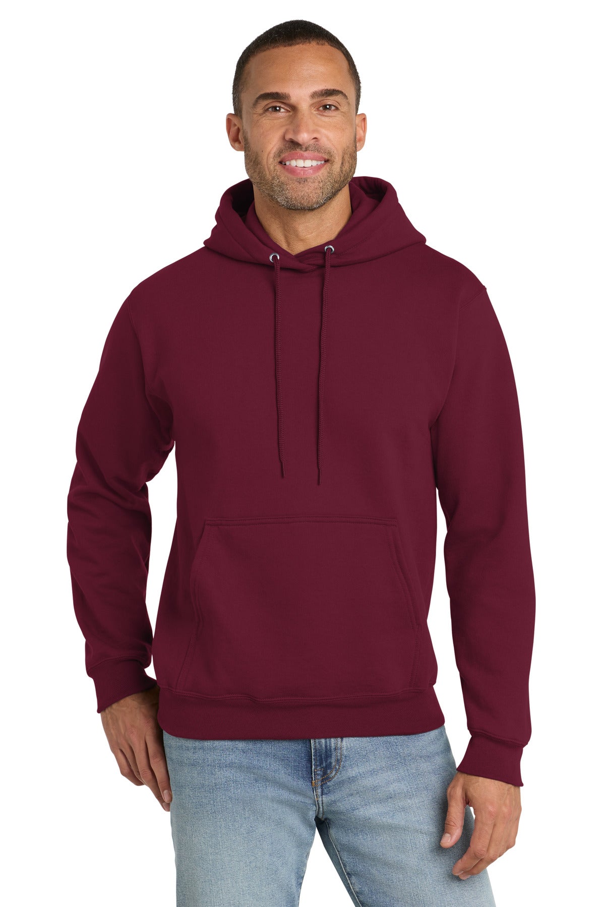 Port & Co™ Essential Fleece Pullover Hooded Sweatshirt.  PC90H