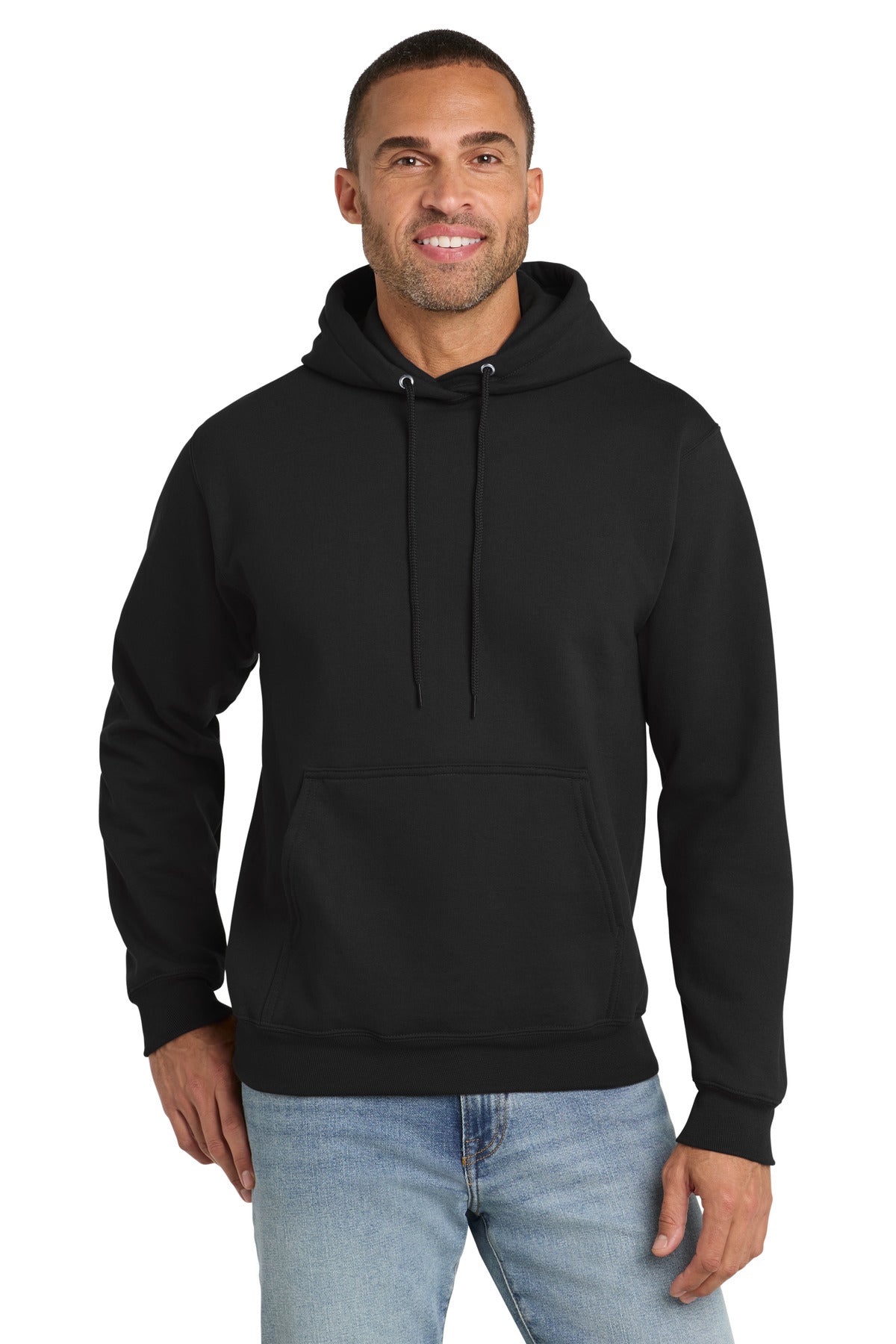 Port & Co™ Tall Essential Fleece Pullover Hooded Sweatshirt. PC90HT