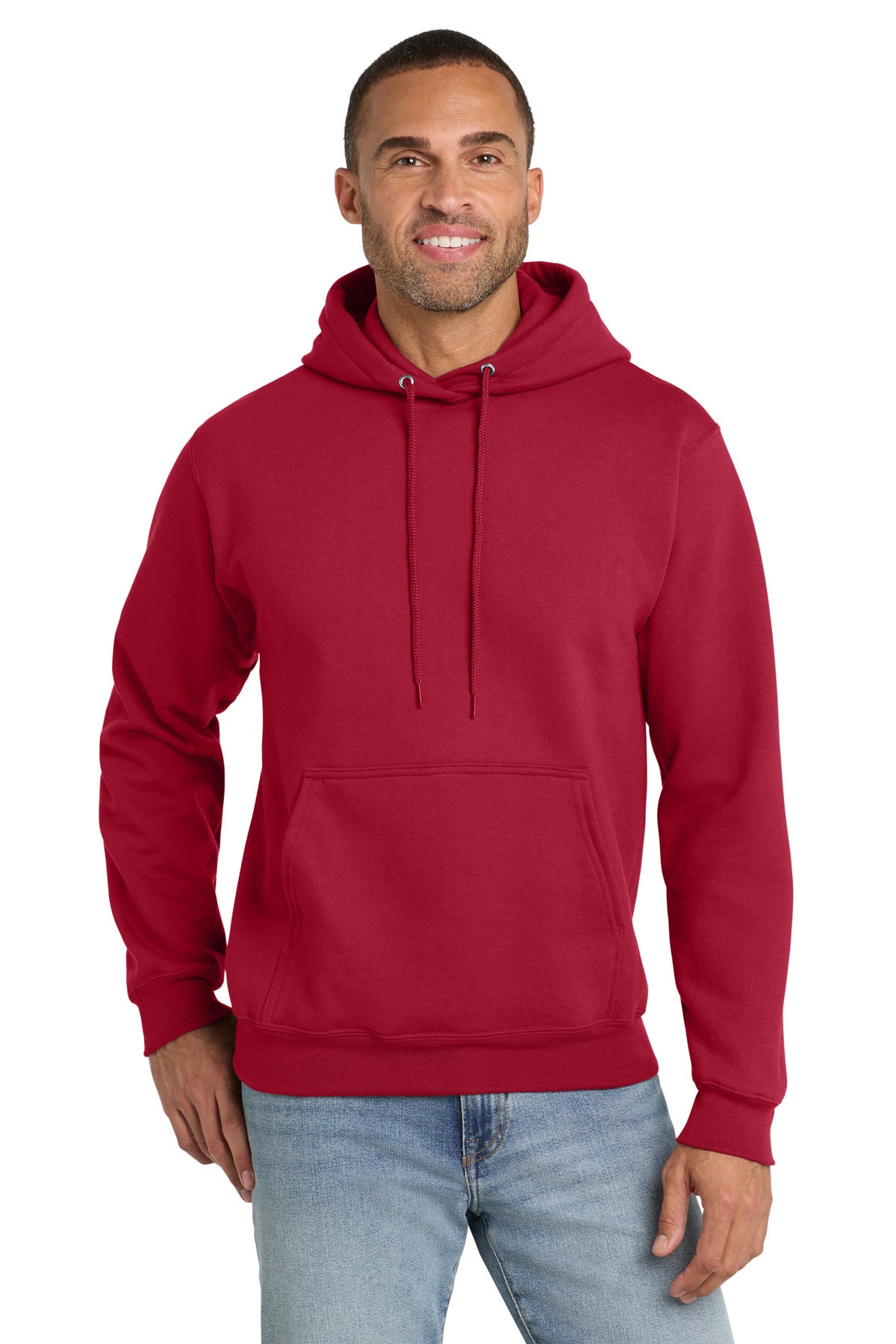 Port & Co™ Essential Fleece Pullover Hooded Sweatshirt.  PC90H