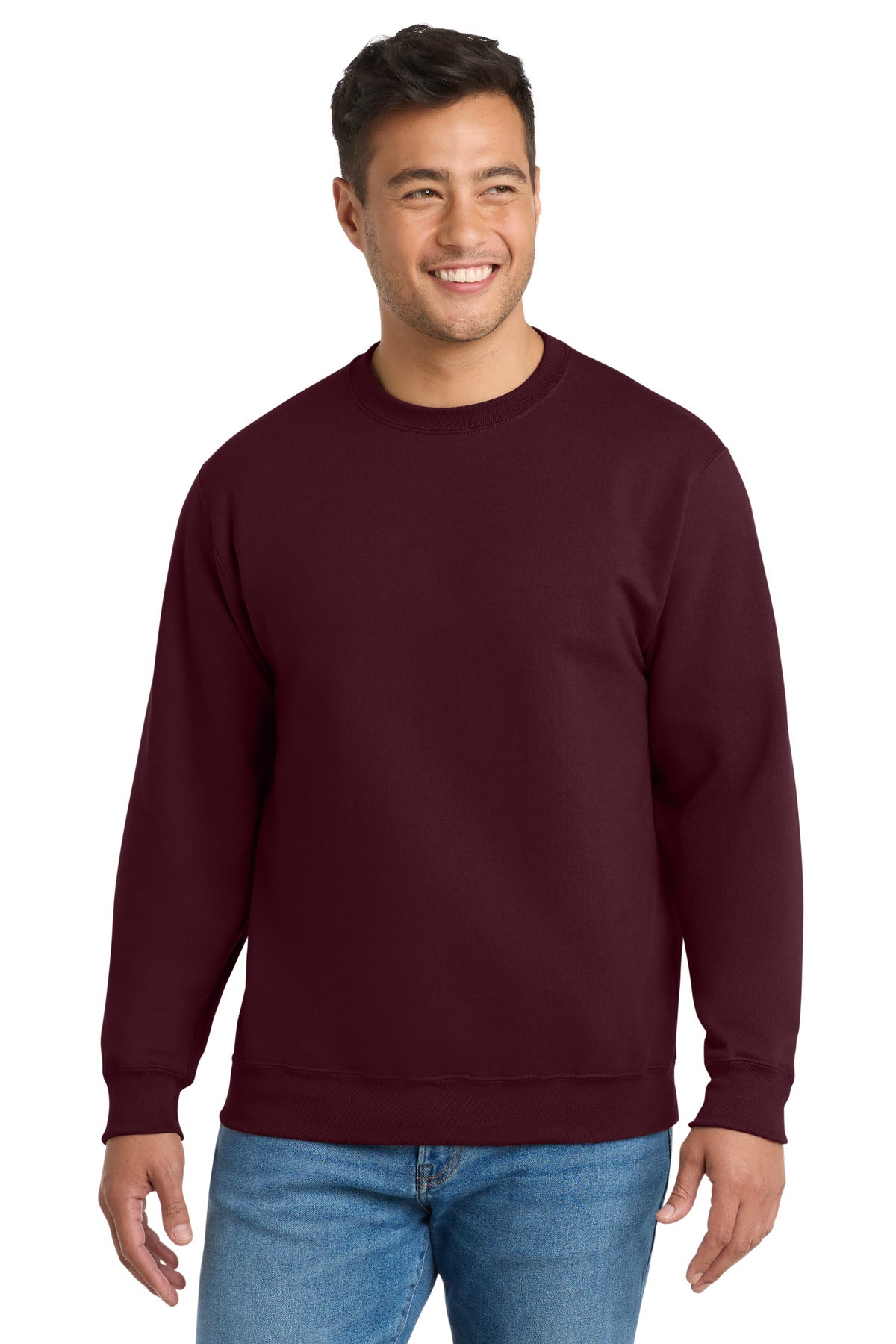 Port & Co™ Tall Essential Fleece Crewneck Sweatshirt. PC90T