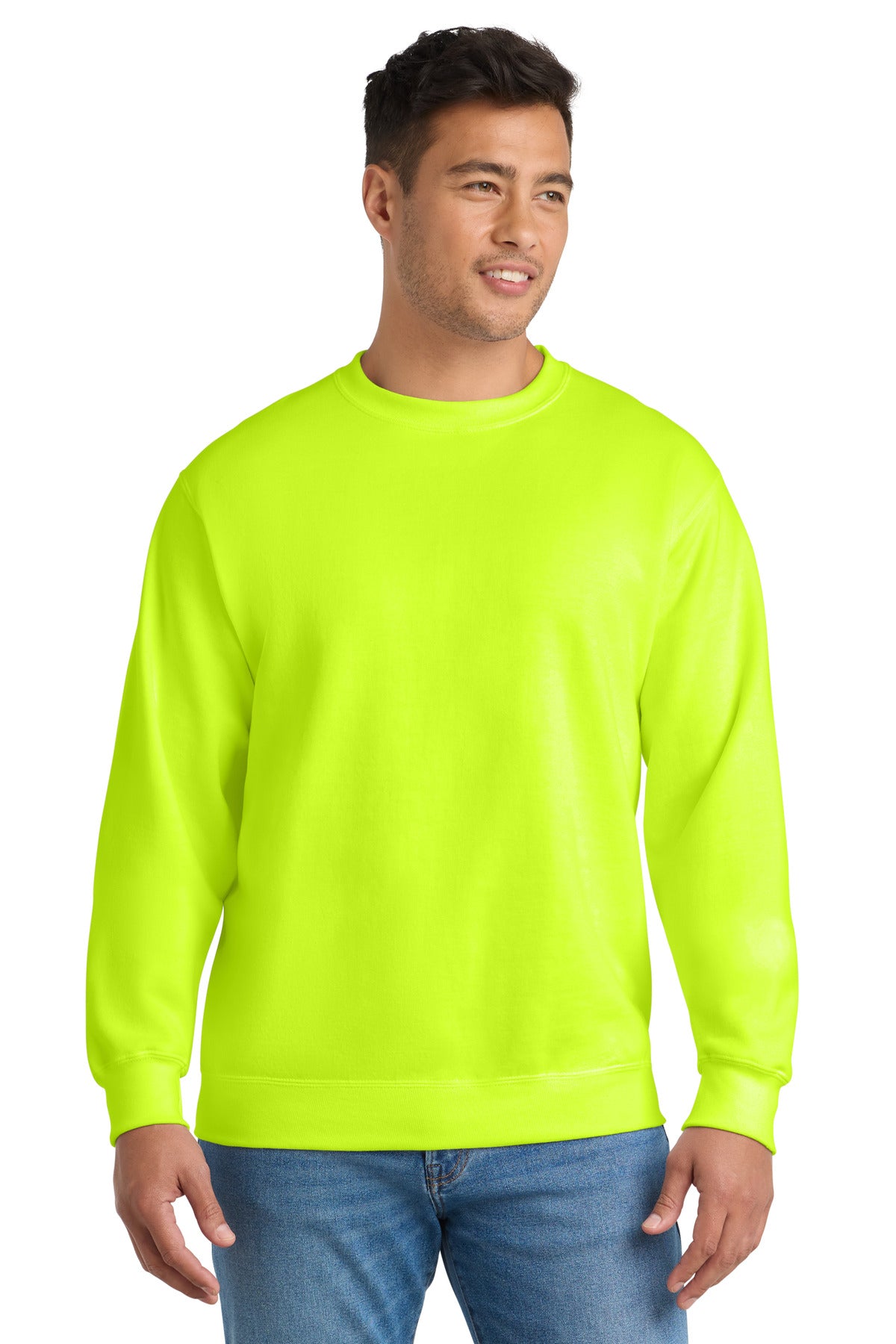 Port & Co™ Tall Essential Fleece Crewneck Sweatshirt. PC90T