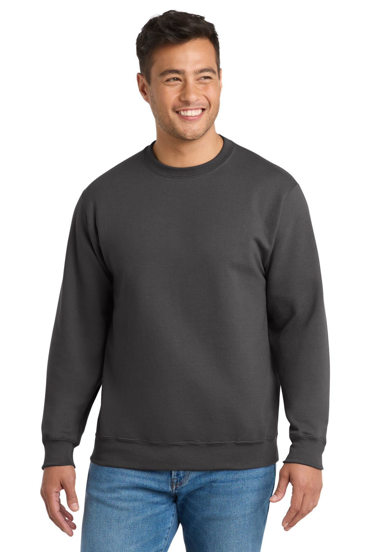 Port & Co™ Essential Fleece Crewneck Sweatshirt.  PC90