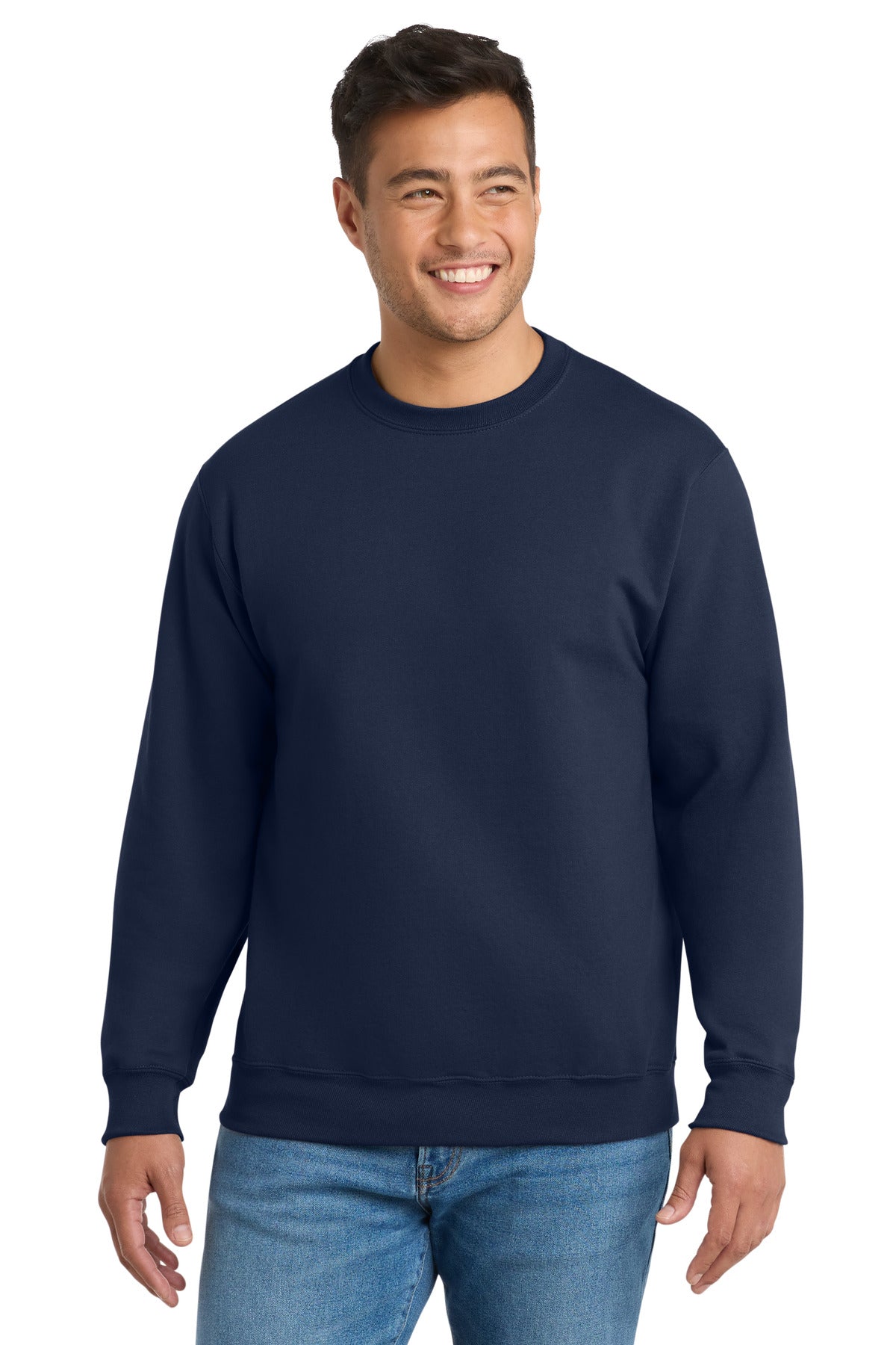 Port & Co™ Essential Fleece Crewneck Sweatshirt.  PC90