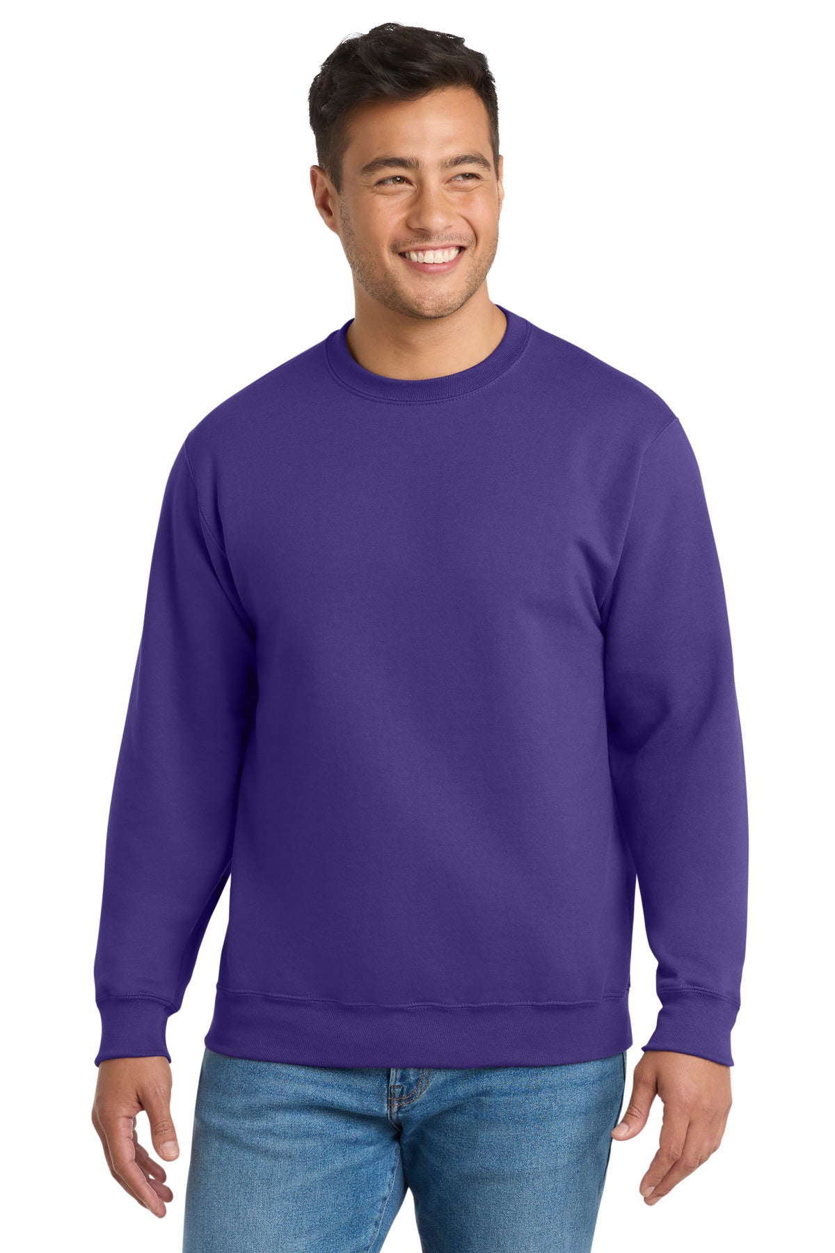 Port & Co™ Essential Fleece Crewneck Sweatshirt.  PC90