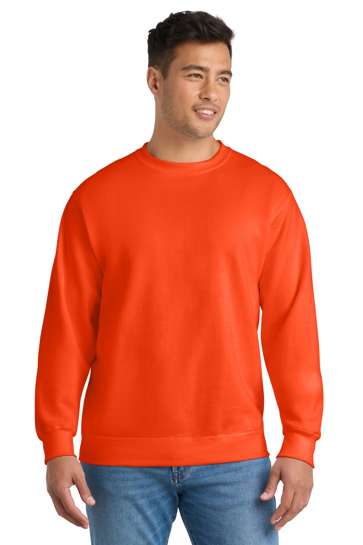 Port & Co™ Essential Fleece Crewneck Sweatshirt.  PC90