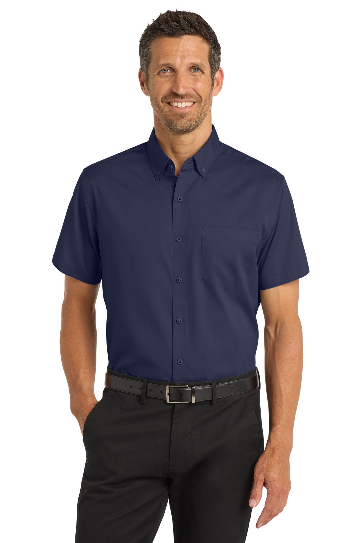 Port Authority® Short Sleeve SuperPro™ Twill Shirt. S664