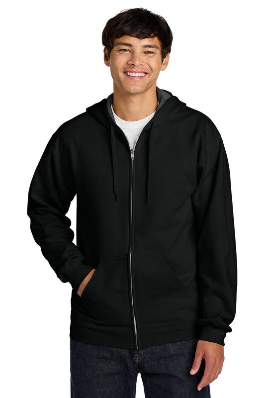 Gildan Softstyle® Midweight Fleece Full-Zip Hooded Sweatshirt SF600