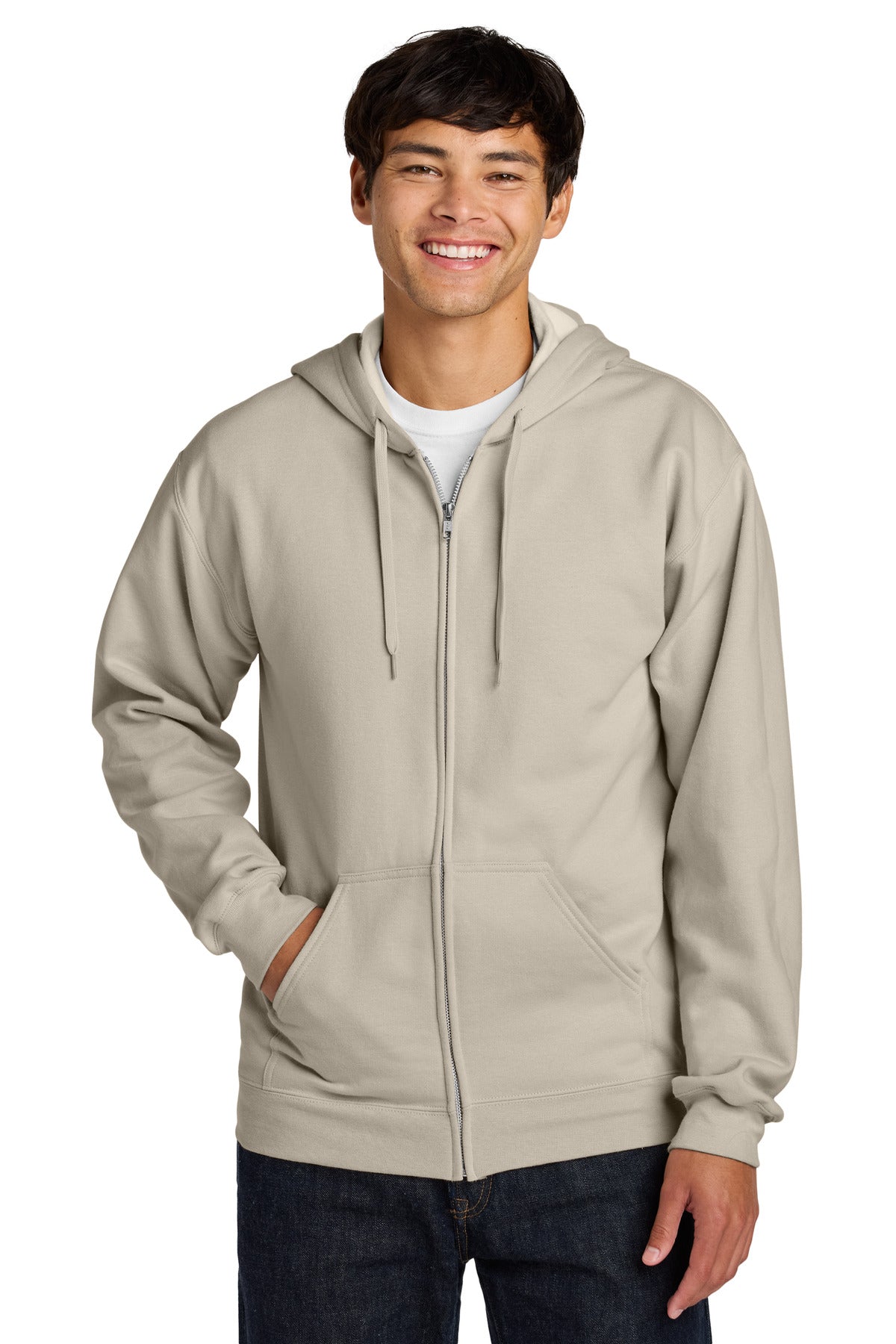 Gildan Softstyle® Midweight Fleece Full-Zip Hooded Sweatshirt SF600