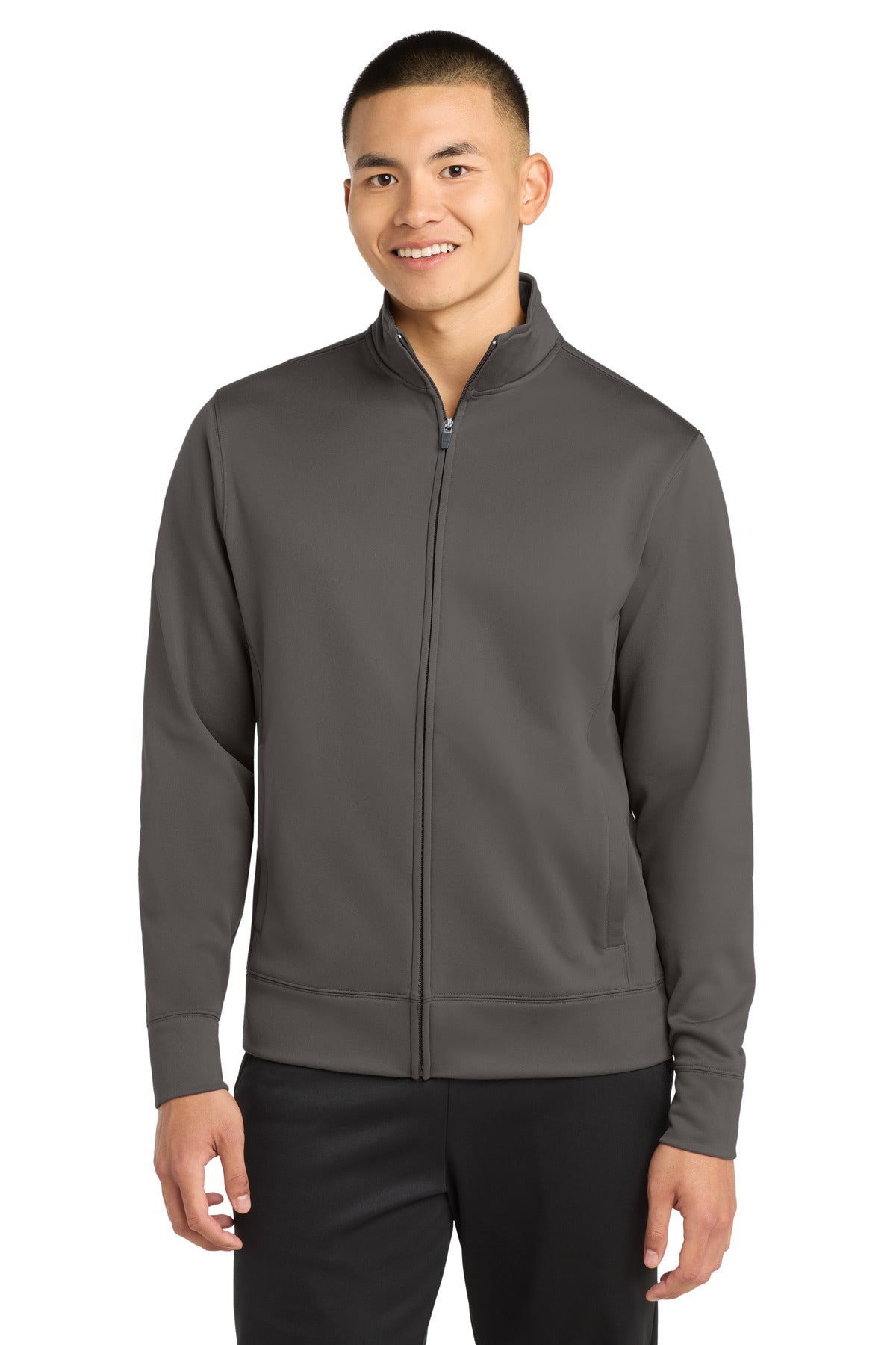 Sport-Tek® Sport-Wick® Fleece Full-Zip Jacket.  ST241