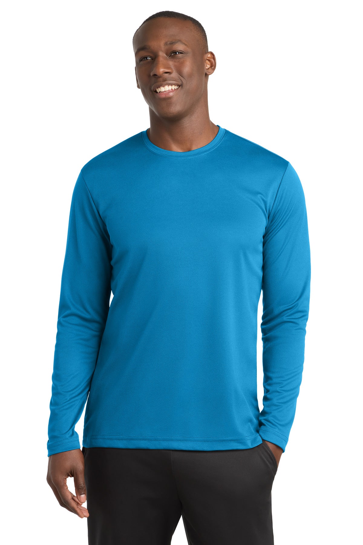 Sport-Tek® PosiCharge® RacerMesh® Long Sleeve Tee. ST340LS