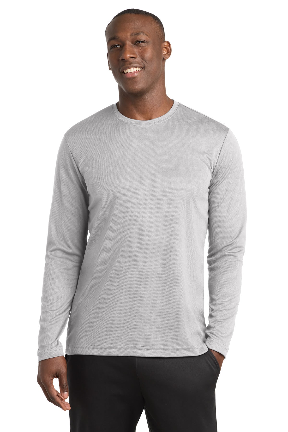 Sport-Tek® PosiCharge® RacerMesh® Long Sleeve Tee. ST340LS