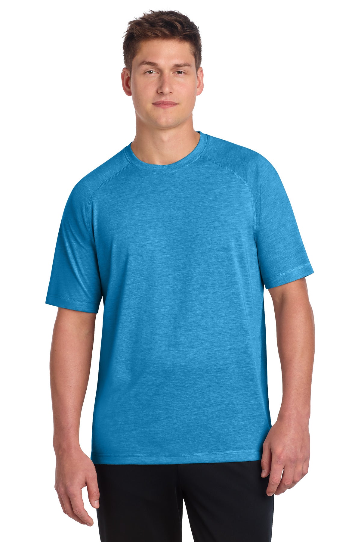 Sport-Tek ® PosiCharge ® Tri-Blend Wicking Raglan Tee. ST400