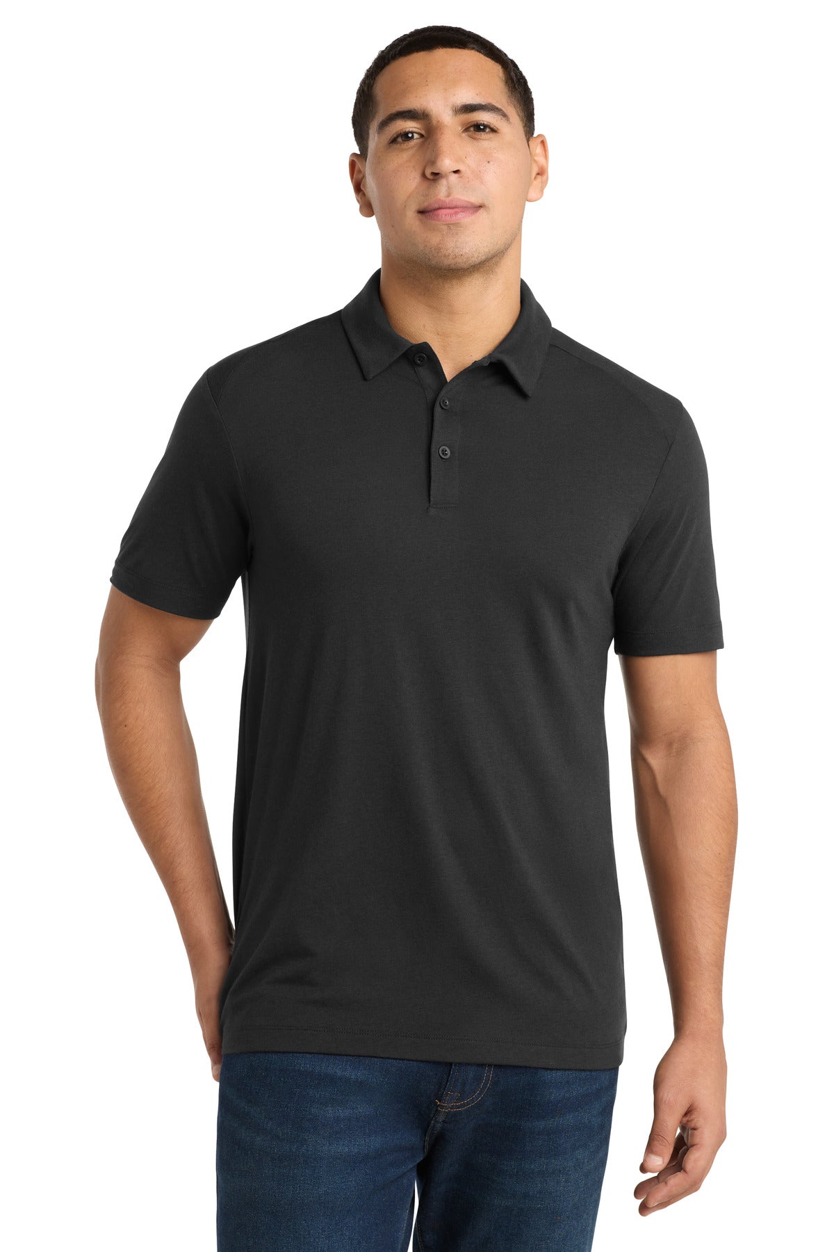 Sport-Tek ® PosiCharge ® Tri-Blend Wicking Polo. ST405