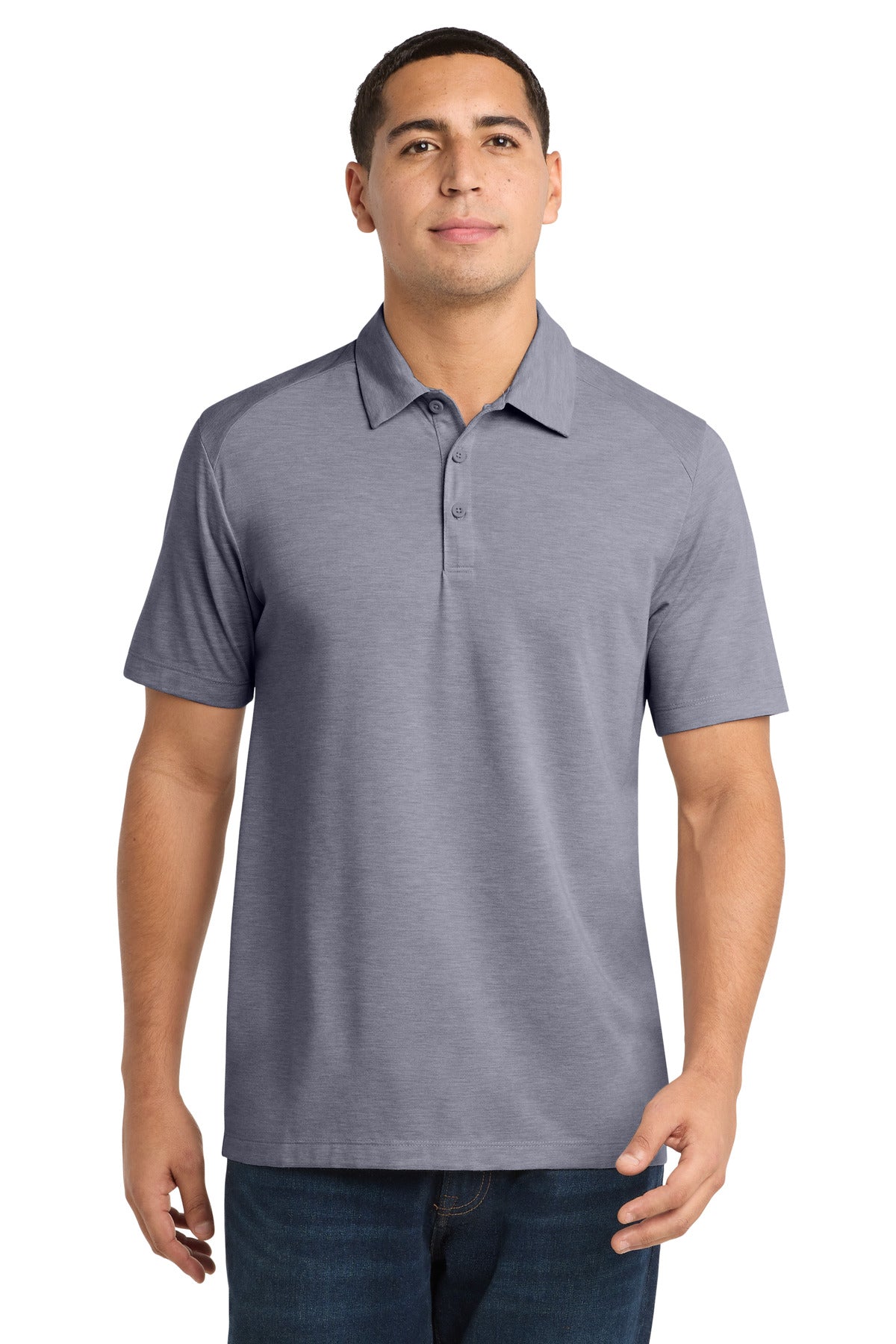 Sport-Tek ® PosiCharge ® Tri-Blend Wicking Polo. ST405