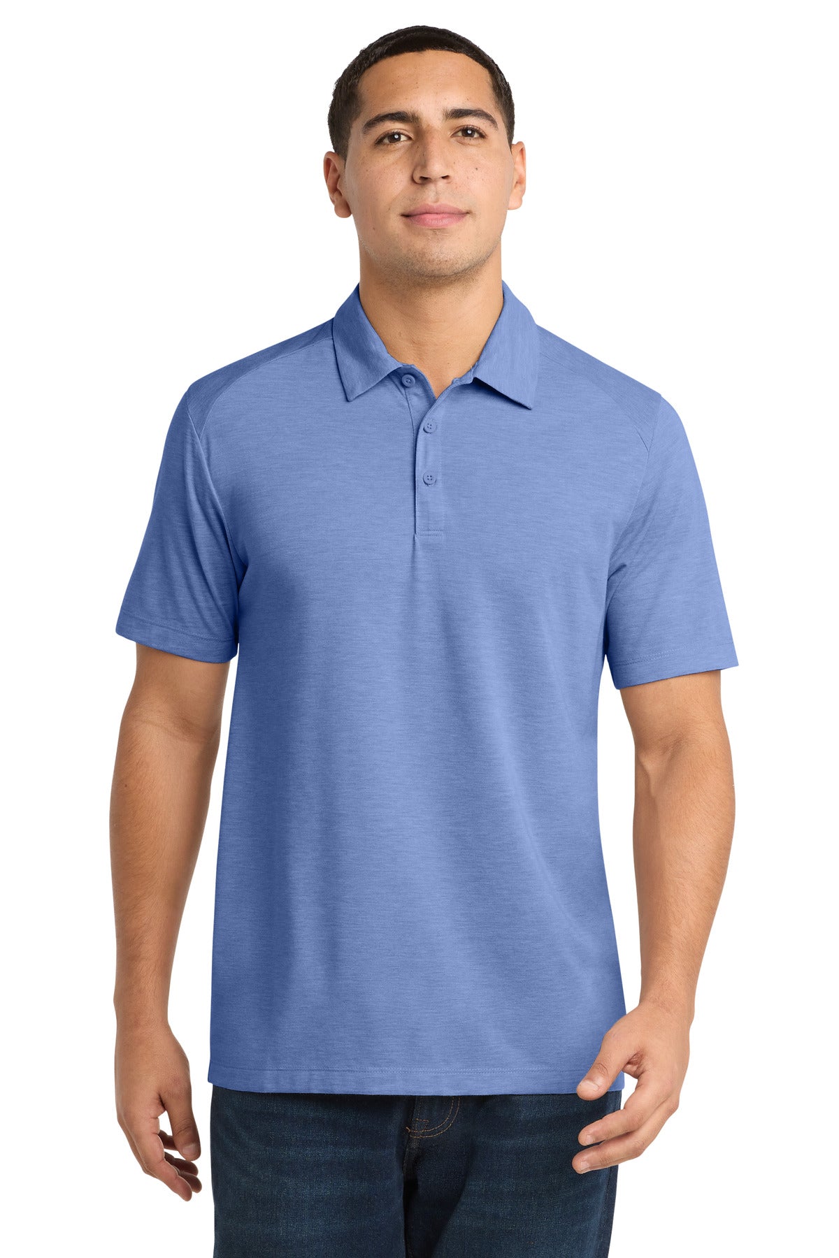 Sport-Tek ® PosiCharge ® Tri-Blend Wicking Polo. ST405