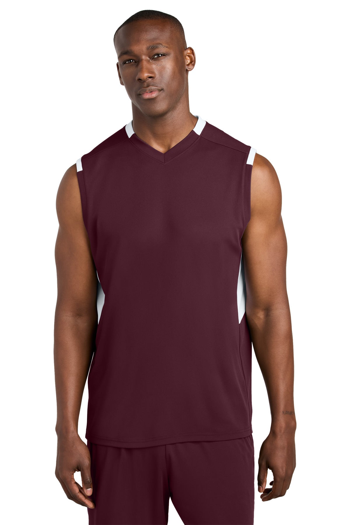 Sport-Tek® Club Sleeveless V-Neck ST441