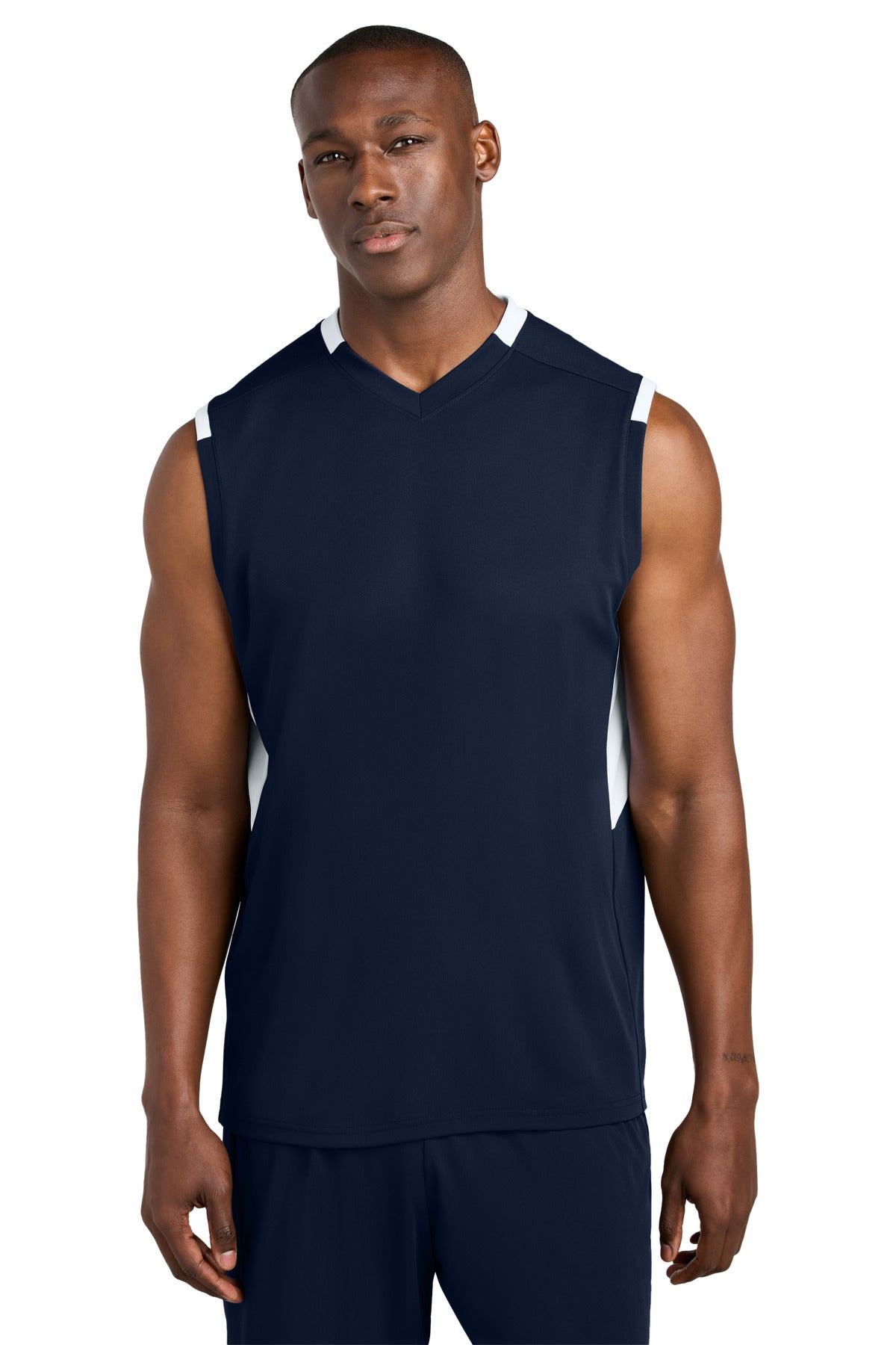 Sport-Tek® Club Sleeveless V-Neck ST441