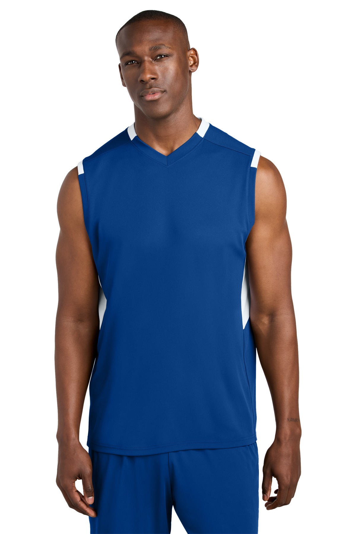 Sport-Tek® Club Sleeveless V-Neck ST441