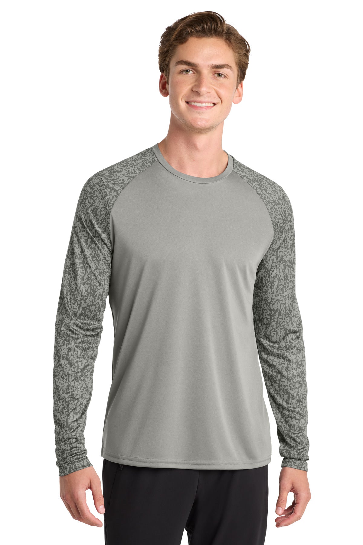 Sport-Tek ® Long Sleeve Digi Camo Tee. ST460LS