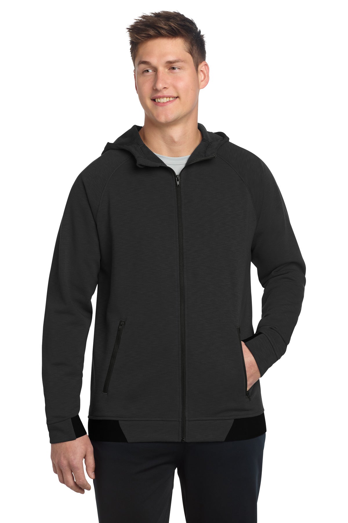 Sport-Tek® PosiCharge® Strive Hooded Full-Zip ST570