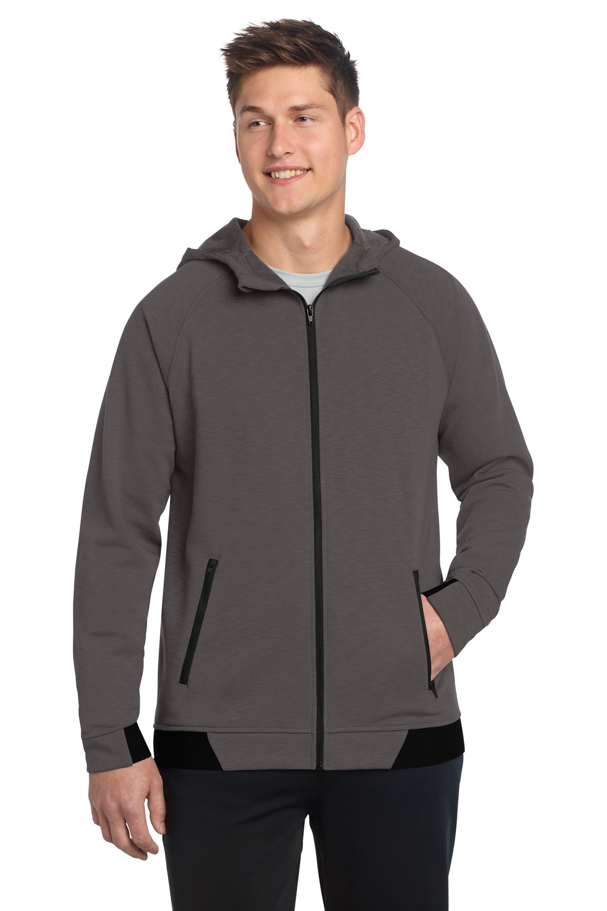Sport-Tek® PosiCharge® Strive Hooded Full-Zip ST570