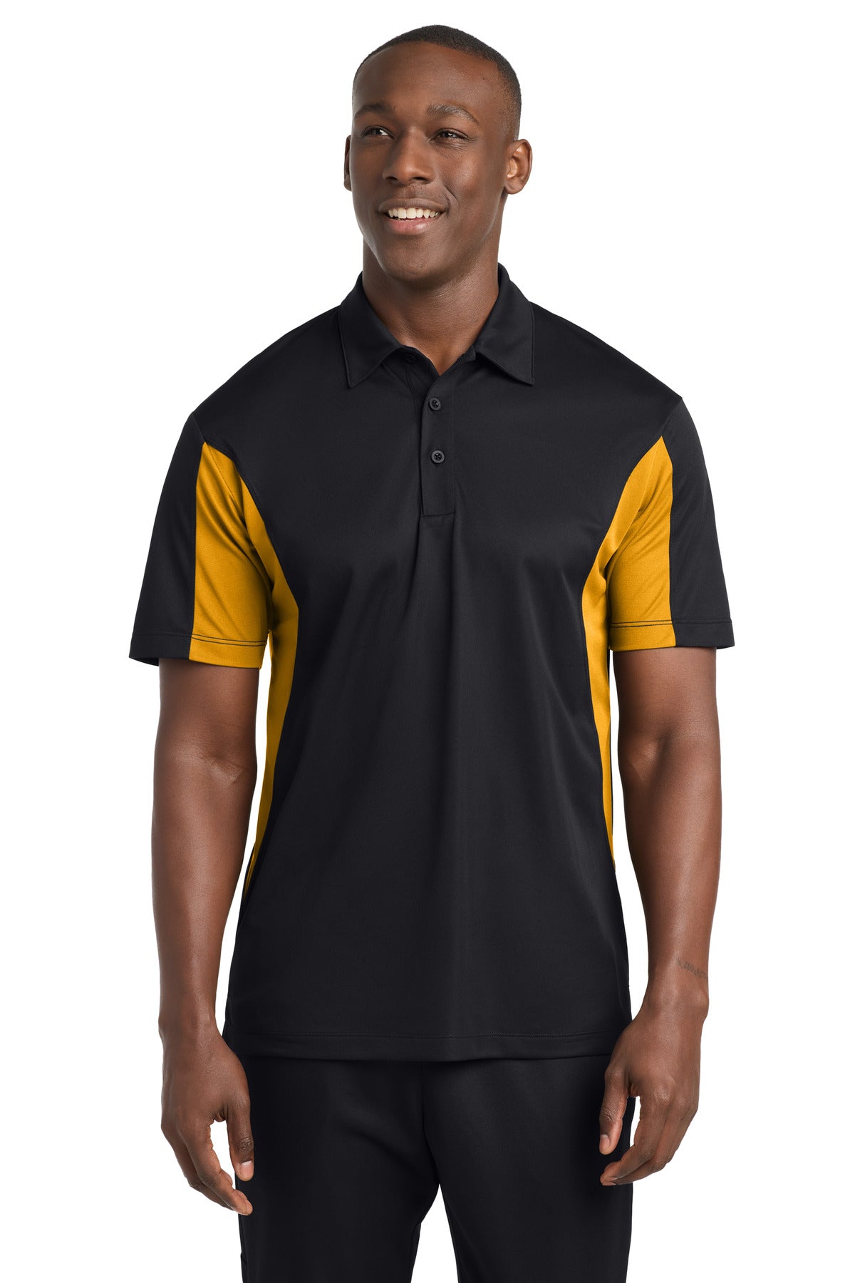 Sport-Tek® Side Blocked Micropique Sport-Wick® Polo. ST655
