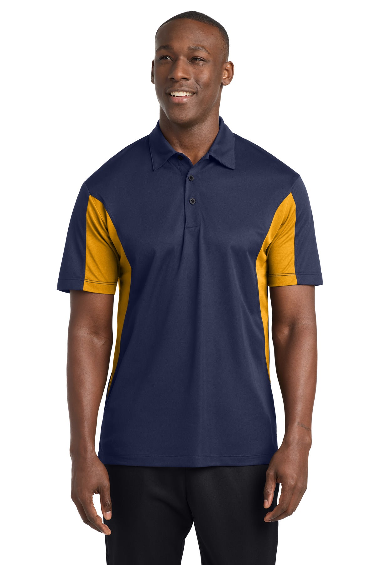 Sport-Tek® Side Blocked Micropique Sport-Wick® Polo. ST655