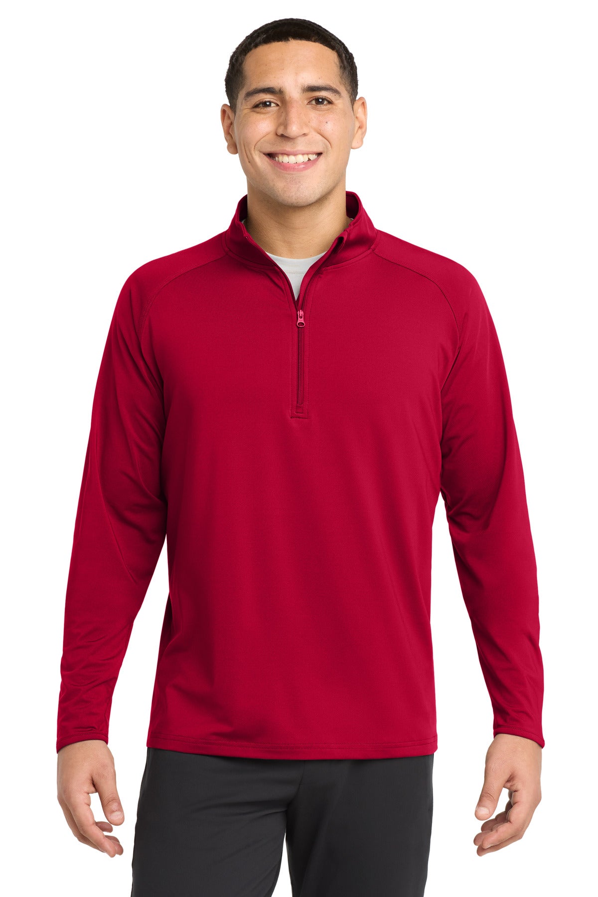 Sport-Tek® Sport-Wick® Stretch 1/4-Zip Pullover. ST850