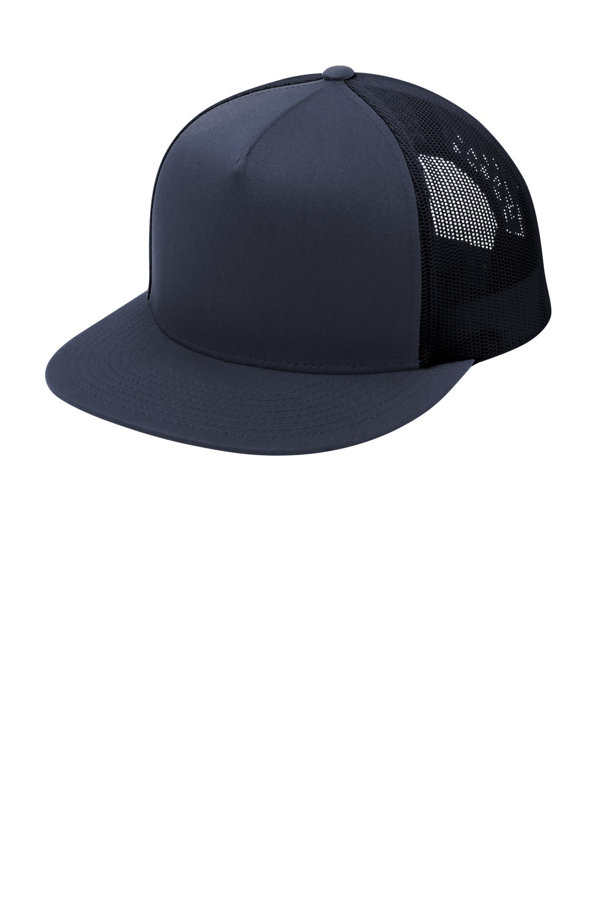 Sport-Tek® YP Classics ® 5-Panel Classic Trucker Mesh Back Cap. STC38