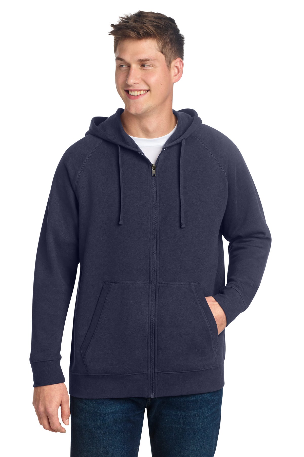 Sport-Tek® Drive Fleece Hooded Full-Zip STF201