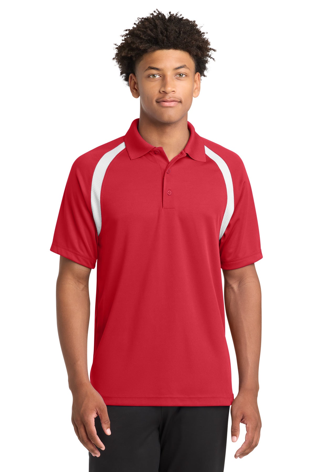 Sport-Tek® Dry Zone® Colorblock Raglan Polo. T476
