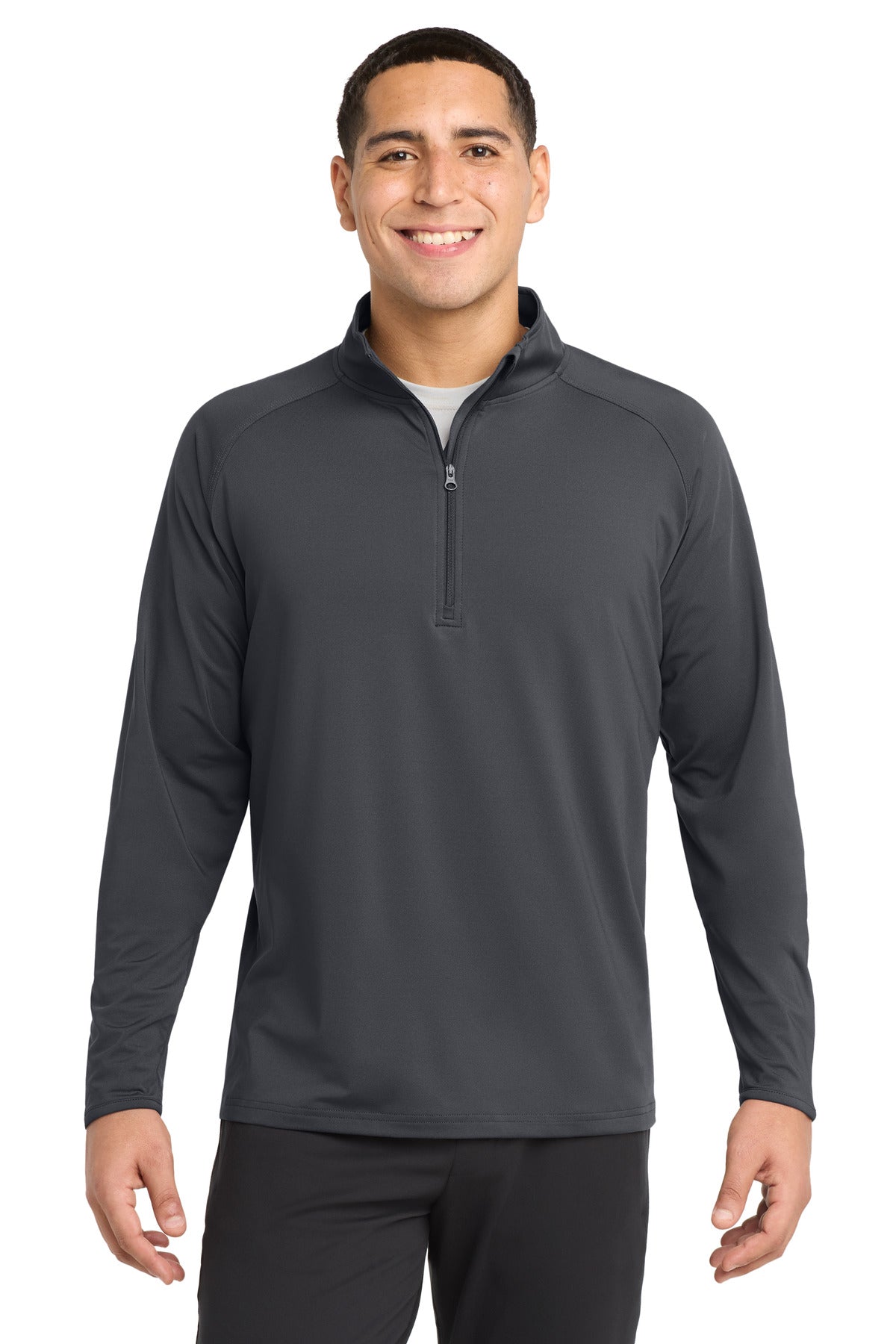 Sport-Tek® Tall Sport-Wick® Stretch 1/4-Zip Pullover. TST850