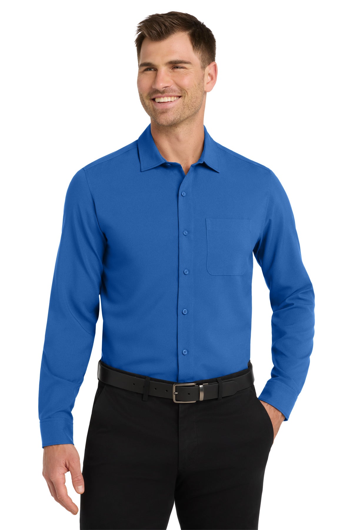 Port Authority ® Long Sleeve Performance Staff Shirt W401