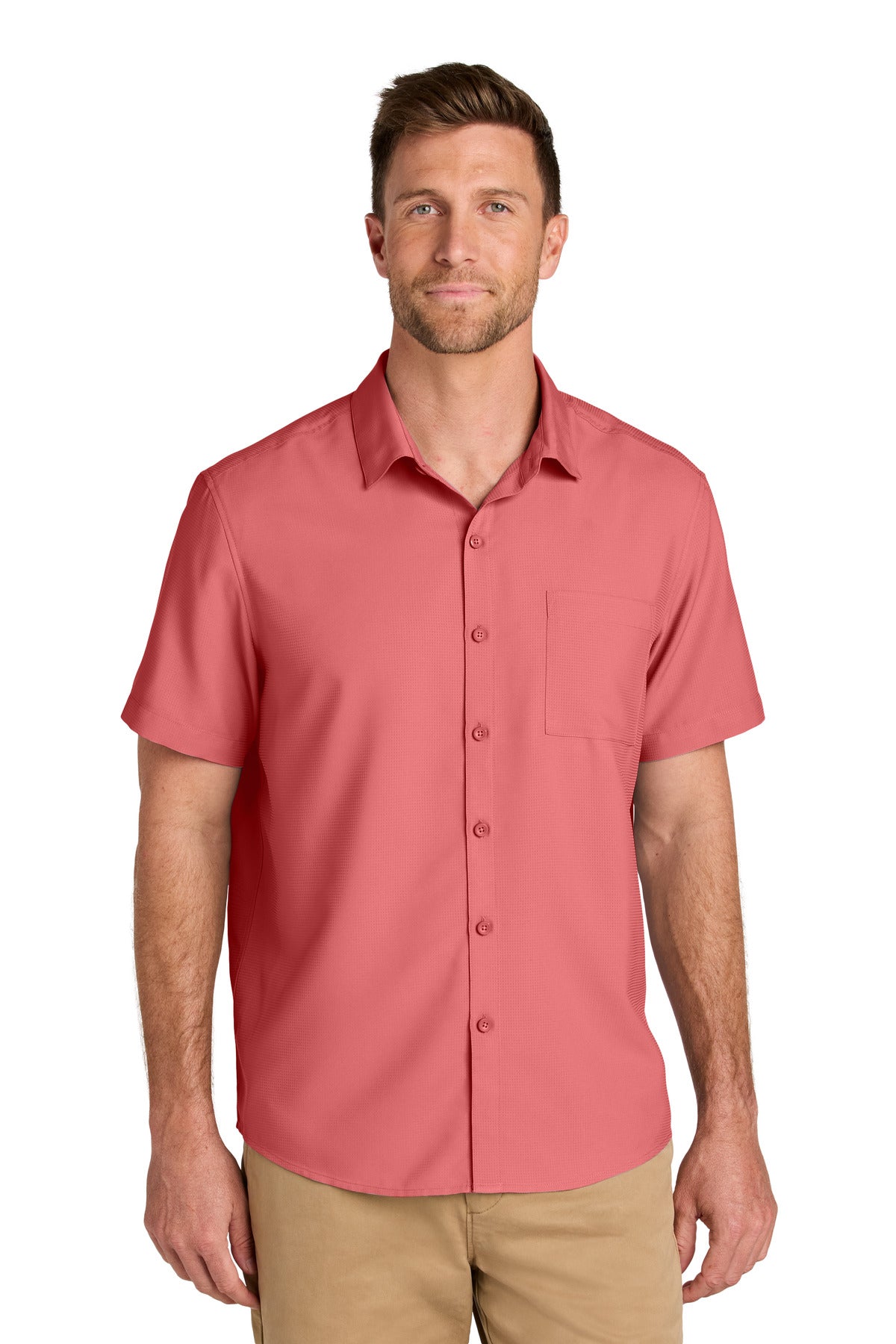 Port Authority® Short Sleeve UV Dockside Shirt W963