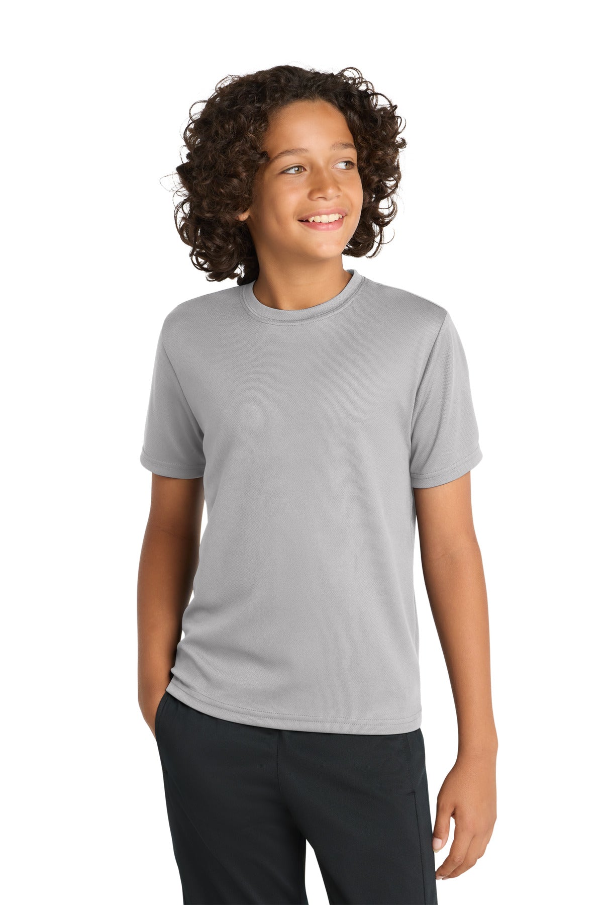 Sport-Tek® Youth PosiCharge® RacerMesh® Tee. YST340