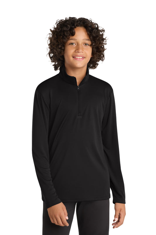 Sport-Tek ® Youth PosiCharge ® Competitor ™ 1/4-Zip Pullover. YST357
